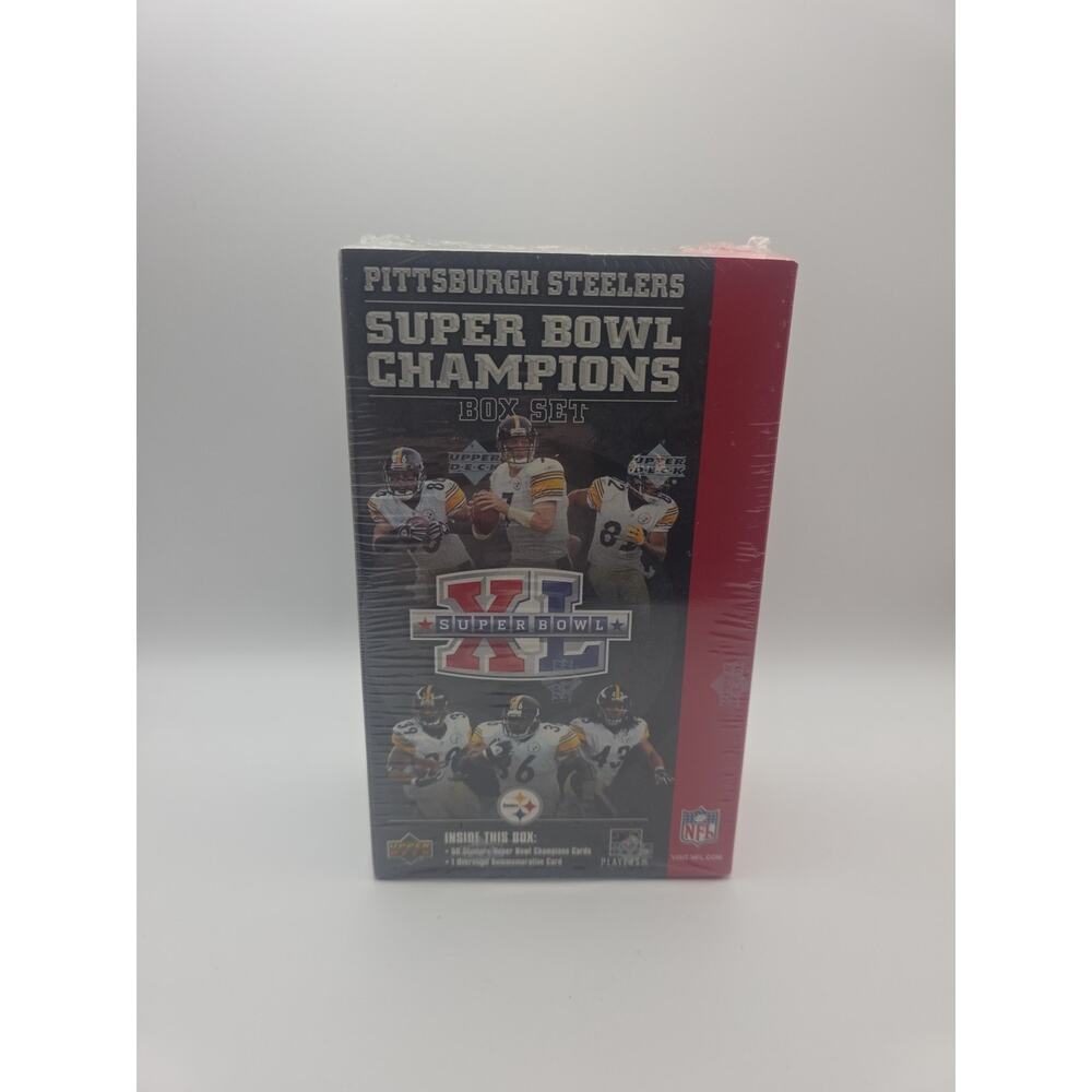 Pittsburgh Steelers Superbowl XL Champions Box Set Upper Deck 2006